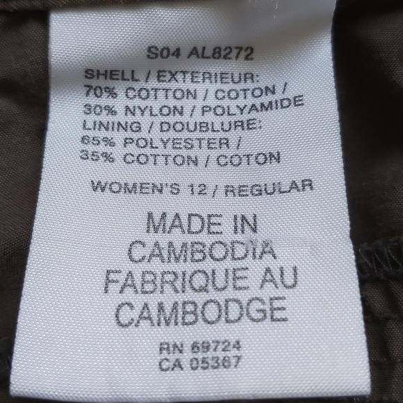 COLUMBIA | Woman's Convertible Pants Tan Size 12 - Picture 13 of 14